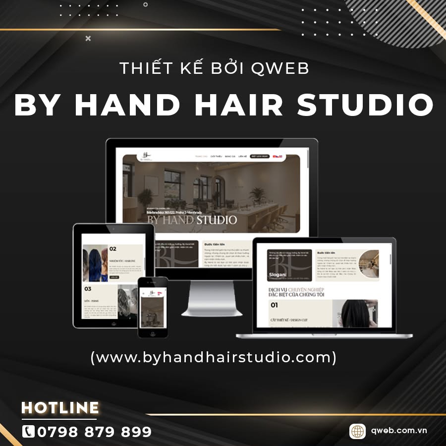 Website Byhandhairstudio.com